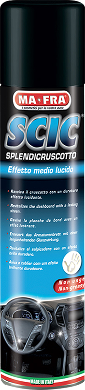 SCIC BLUE 600 ml - spray pentru cockpit cu luciu mediu