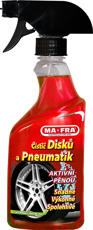 Soluție de curățat roți și anvelope 500 ml - spray