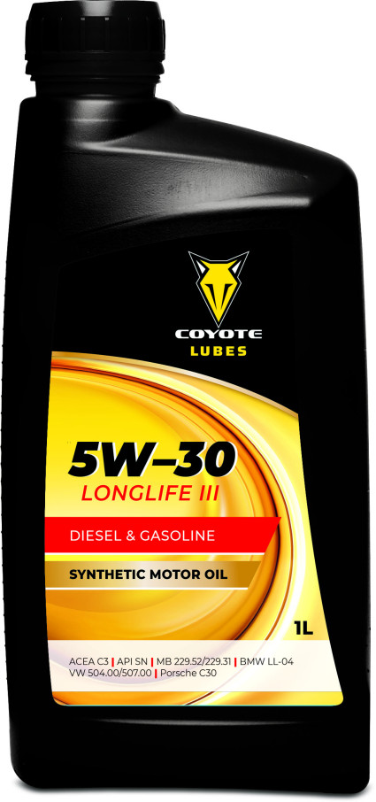 LUBRIFIANȚI COYOTE 5W-30 Longlife III 1 L