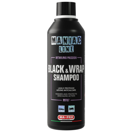 MANIAC - șampon pentru suprafețe negre sau foliate 500ml pentru detailing auto