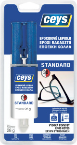 Adeziv bicomponent cu întărire rapidă Ceys Epoxi Standard, 24 ml