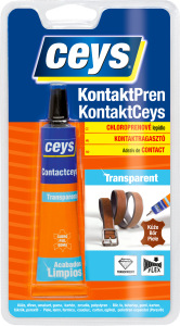 Adeziv de contact transparent Ceys Kontaktceys, 30 ml