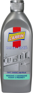 Larrin Stainless, detergent pentru suprafețe din oțel inoxidabil, 250 ml