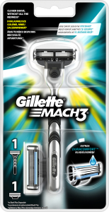 Aparat de ras Gillette Mach3 + 2 capete
