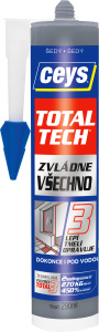 Adeziv și etanșant universal Ceys Total Tech, gri, 290 ml