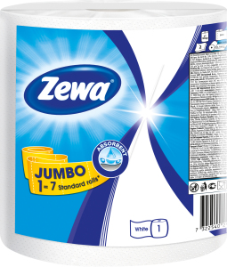 Prosoape de hârtie Zewa Jumbo Klassik cu 2 straturi, 325 de foi