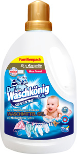 Gel de spălat Waschkönig Sensitive 110 spălări, 3.305 l