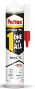 Adeziv universal de asamblare Pattex One For All Crystal, transparent, 290 g