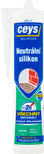 Silicon neutru Ceys, alb, 280 ml