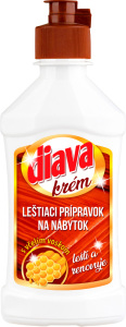 Cremă de lustruit mobilă Diava cu ceară de albine, 200 ml