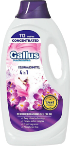 Gel de spălare Gallus Color, 112 doze, 4,05 l
