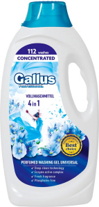 Gel de spălare universal Gallus, 112 doze, 4,05 l