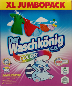 Waschkönig pulbere de spălat Color, 100 de spălări, 6 kg
