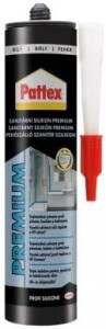 Silicon sanitar alb Pattex Premium, 310 ml