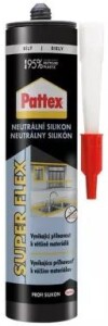 PATTEX Silicon neutru, alb, 280 ml