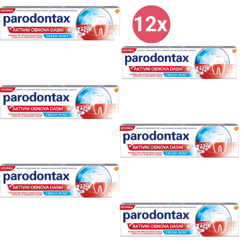 Pastă de dinți Parodontax Active Gum Restoration (mentă proaspătă), 12x75ml