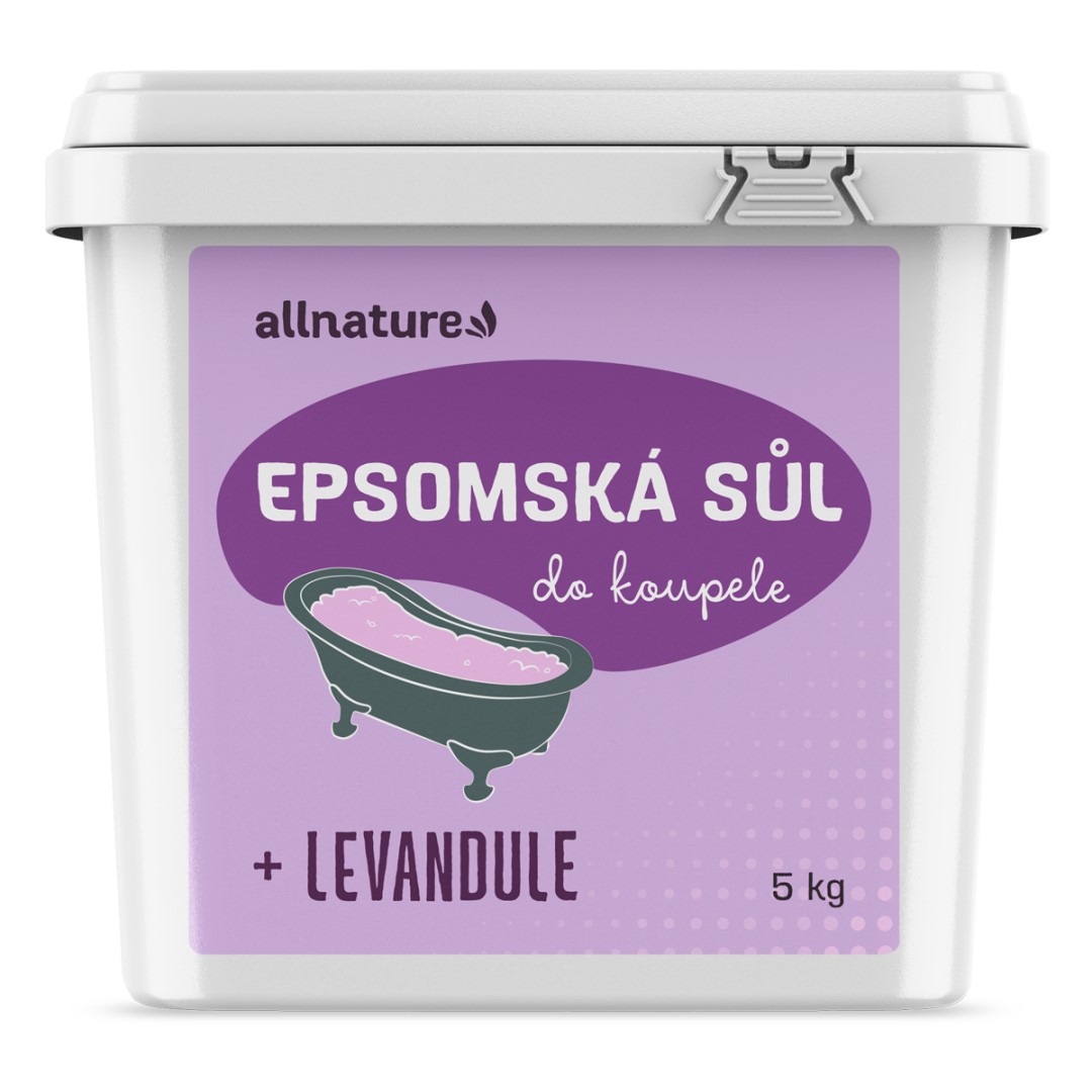Sare Epsom Allnature Lavandă 5 kg