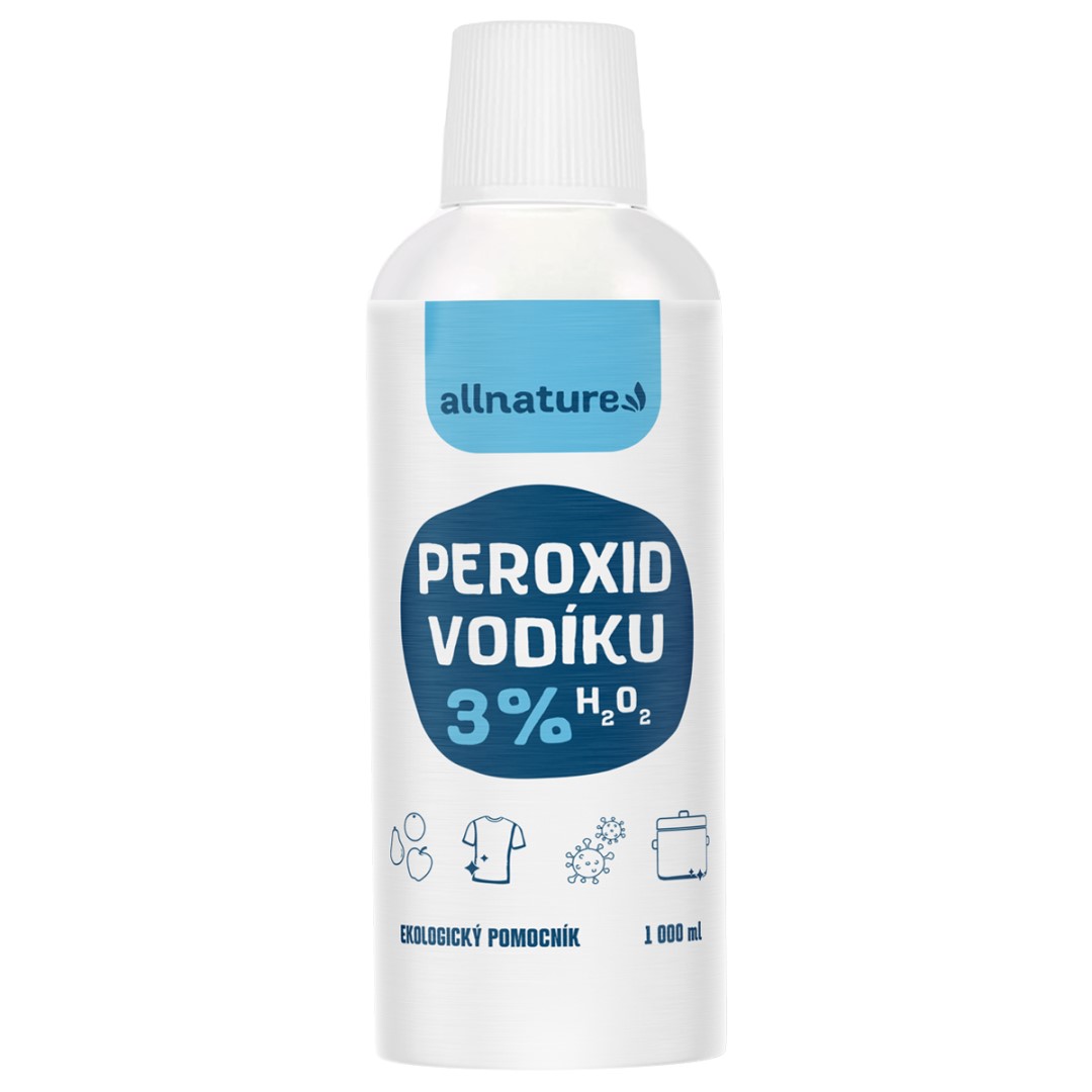 Peroxid de hidrogen Allnature 3% - 1000 ml