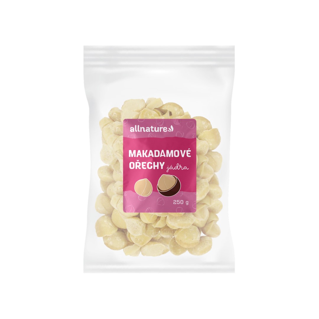 Nuci de macadamia Allnature 250 g