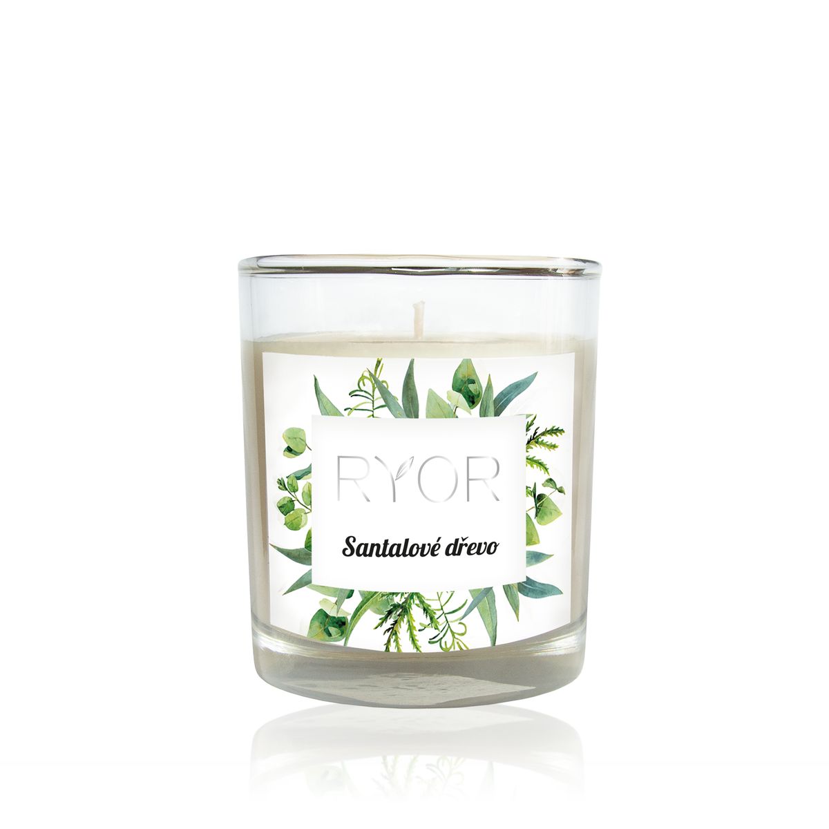 Ryor - Lumânare mică - Lemn de santal - 65 g