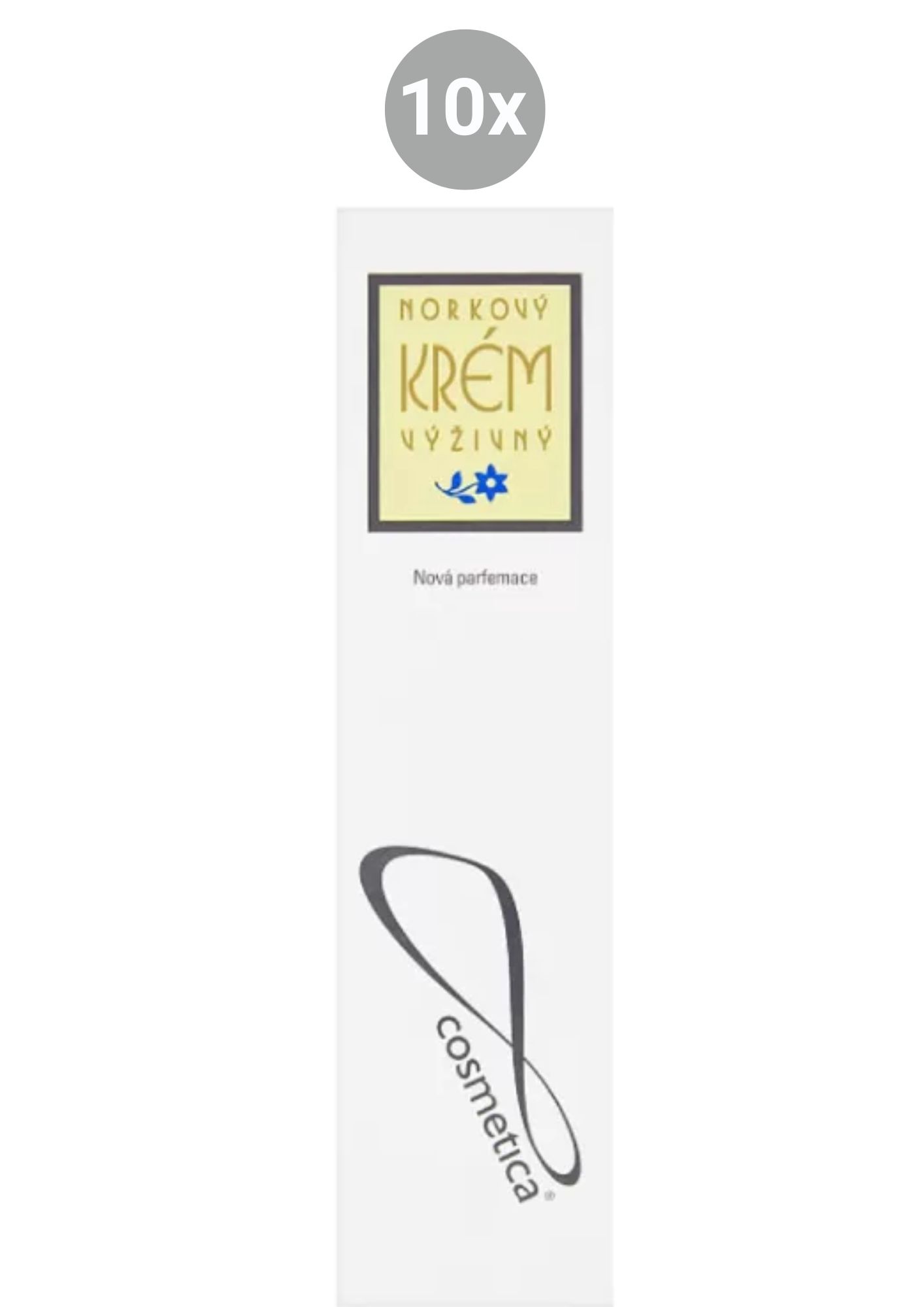 Cremă hrănitoare cu piele de nurcă 10x33g