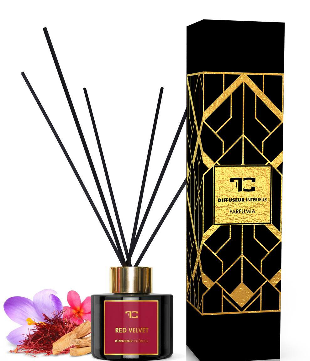 RED VELVET | difuzor cu băț | PARFUM® | 100 ml