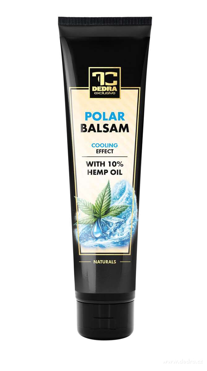 POLAR BALSAM | balsam de cânepă răcoritor pentru masajul pielii în caz de oboseală musculară | 125 ml