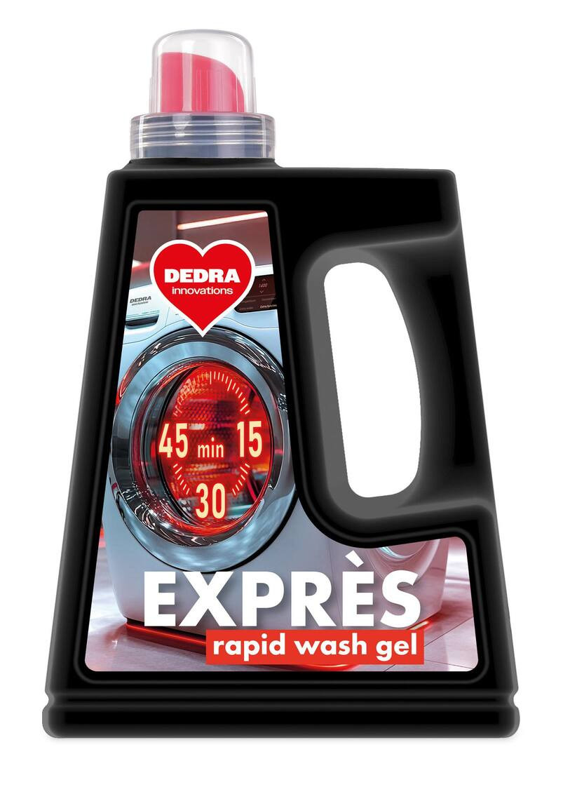 EXPRÈS | gel de spălat pentru programe expres | prospețime, viteză și îngrijire | 44 de spălări