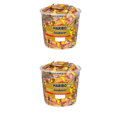 Haribo ursuleți de pluș pungi mici 9,8g 2x100 buc cutie