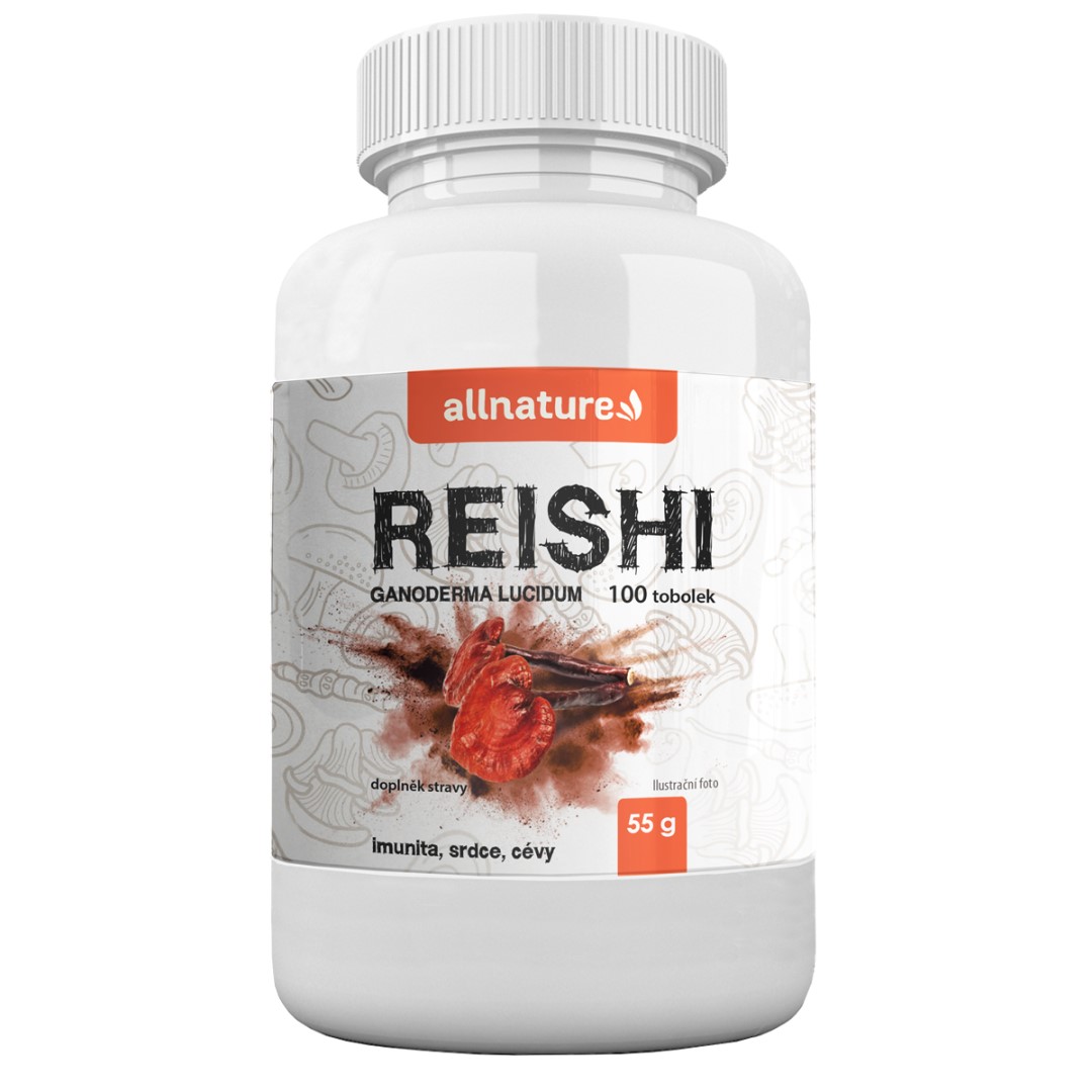 Allnature Reishi 100 capsule.