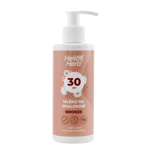 Loțiune Helios Herb cu efect de bronz 200 ml SPF30