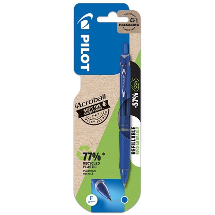 Pix cu bilă PILOT Acroball albastru, 1 buc.