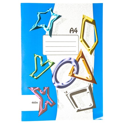 Caiet școlar PAPERWORKS BRNO 460 alb A4 60 coli 1 buc