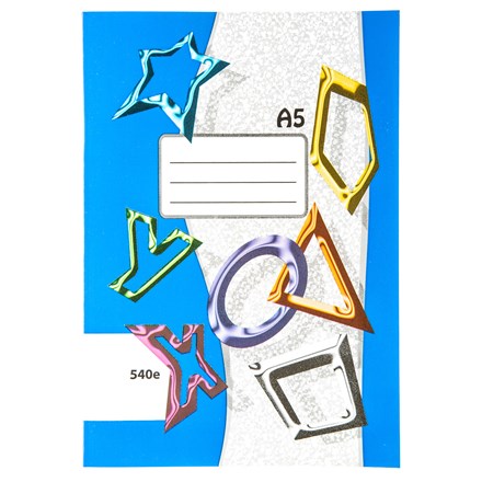 Caiet școlar PAPERWORKS BRNO 540 simple/neliniate A5 40 coli 1 buc.