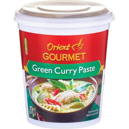 FWTANDOORI Pastă de curry verde gourmet orientală 200 g