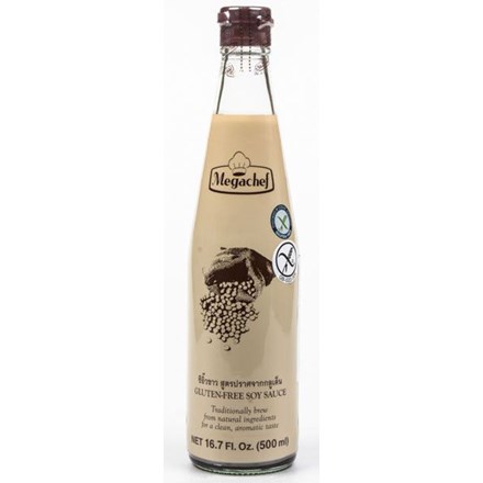 Sos de soia fără gluten MEGACHEF 500 ml