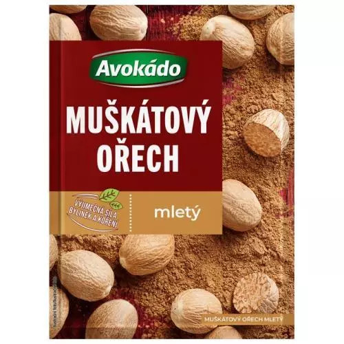 Avocado și nucșoară măcinate 5 x 10 g