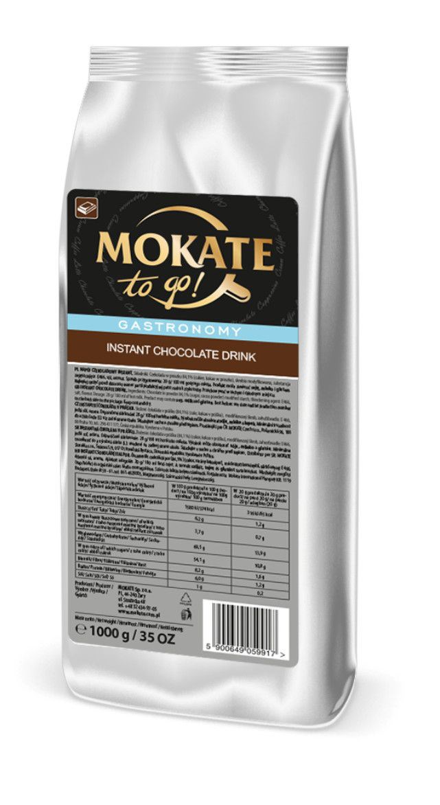 Mokate De plecat! Ciocolata neagra instant 1 kg