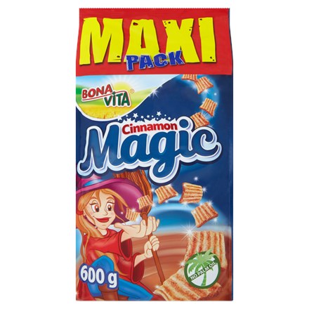 BONAVITA Pătrățele magice de cereale cu scorțișoară și scorțișoară 600 g