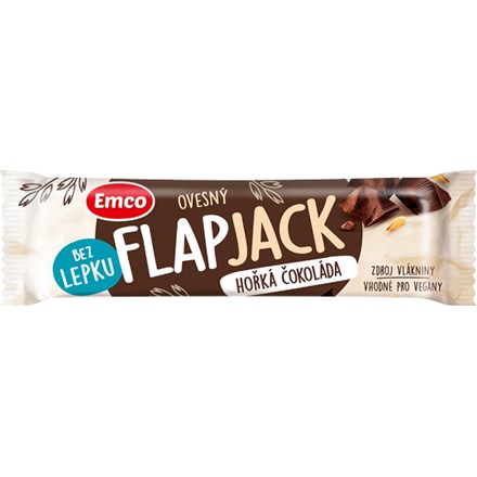 Emco Flapjack cu ciocolată neagră 45 g