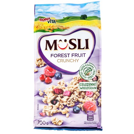 BONAVITA Muesli fructe de padure 700 g