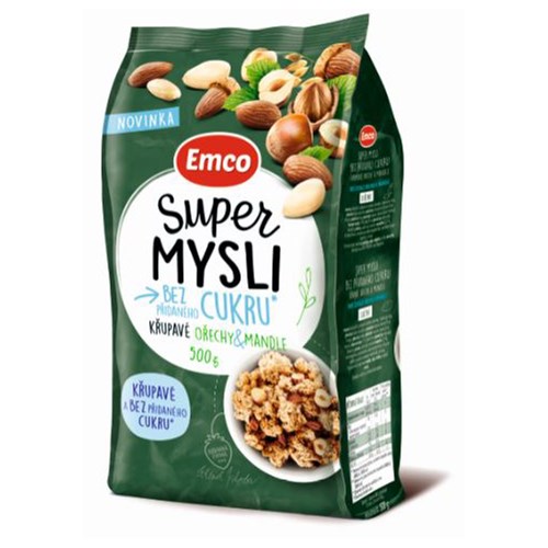 Emco Super Mysli nucă/migdale 500 g