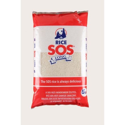 Orez cu bob lung SOS 5 kg