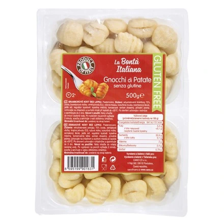 LA BONTI ITALIANA Gnocchi di Patata Gnocchi de cartofi fara gluten 500 g