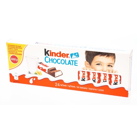 Kinder Pachet Familie Ciocolată (24 batoane) 300 g