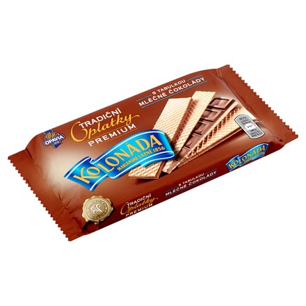 OPAVIA Kolonáda Premium spa napolitane ciocolata cu lapte 22 x 92 g