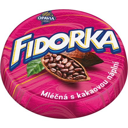 OPAVIA Fidorka lapte cu umplutură de cacao 30 x 30 g