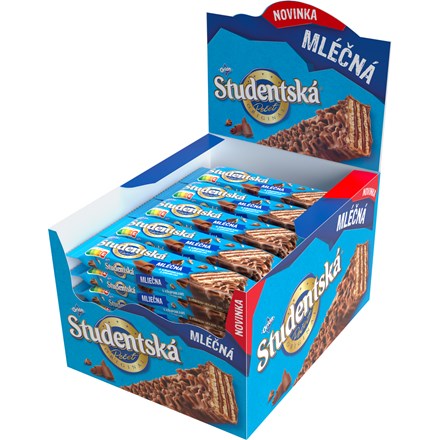 Napolitane Orion Student Seal Milk Wafer 30 x 30 g