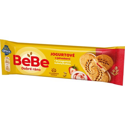 OPAVIA BeBe Fursecuri Bună Dimineața Iaurt Căpșuni 36 x 50 g