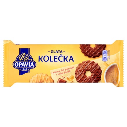 OPAVIA Roți aurii cu aromă de unt, semi-înmuiate 12 x 146 g